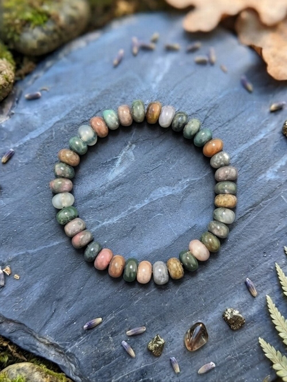 Indian Agate Bracelet